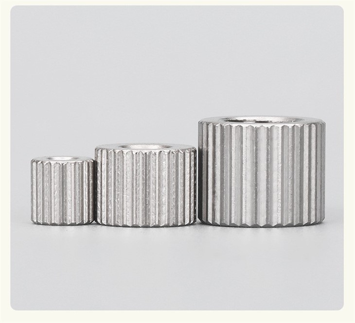Straight Knurled Thumb Nut