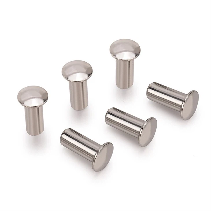Flat Head Semi-tubular Rivet